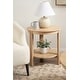 preview thumbnail 16 of 117, Kate and Laurel Foxford Round Wood Side Table