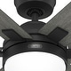 preview thumbnail 13 of 16, Hunter 52" Georgetown ENERGY STAR® Ceiling Fan w/ LED Light, Remote - Contemporary - Easy Install!