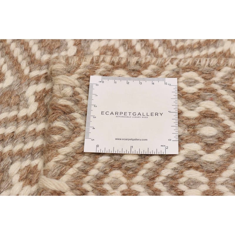 Nevada Brown Kilim 5'3" x 7'10" - 5'3 x 7'10