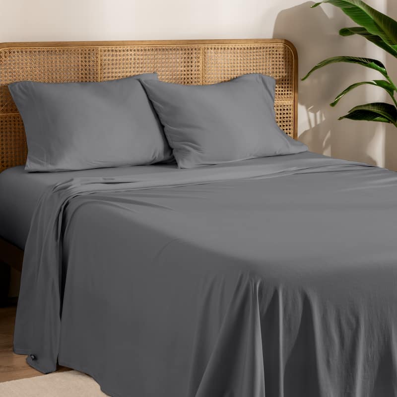 Bare Home Organic Cotton Jersey Sheet Set