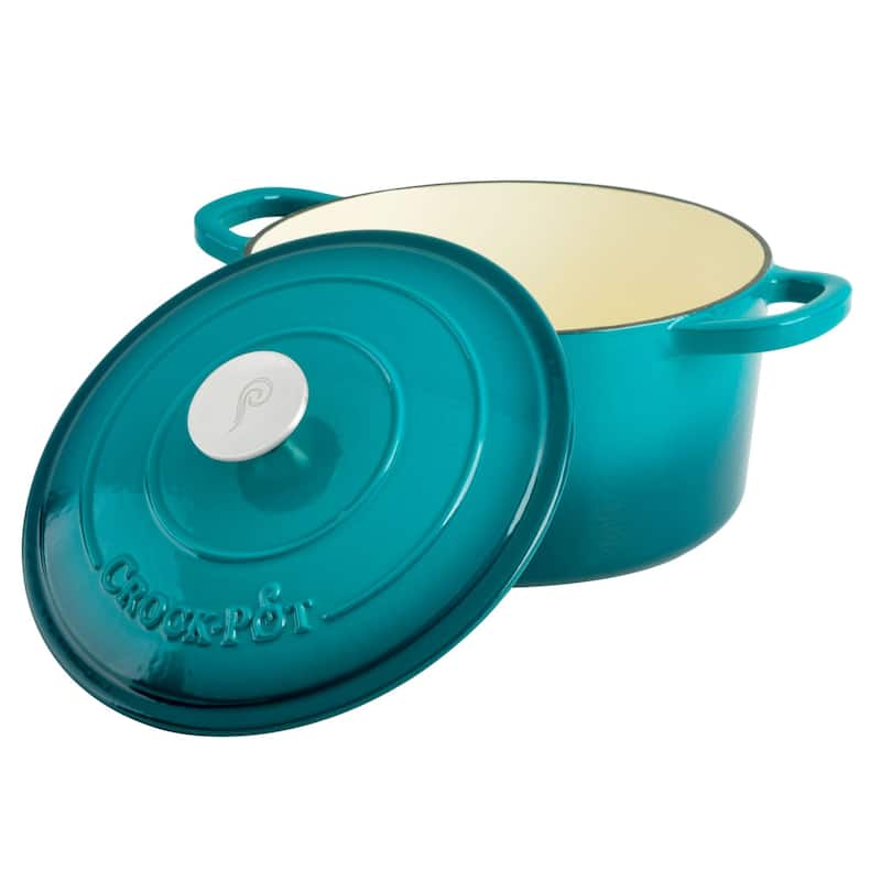 Crock Pot Artisan 5-Quart Cast Iron Dutch Oven