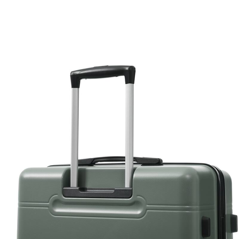 6 Piece Luggage Set, with Double Spinner Wheels Handle Password Lock, 14 IN Cosmetic Case 20/24/28 IN Luggages with Bag