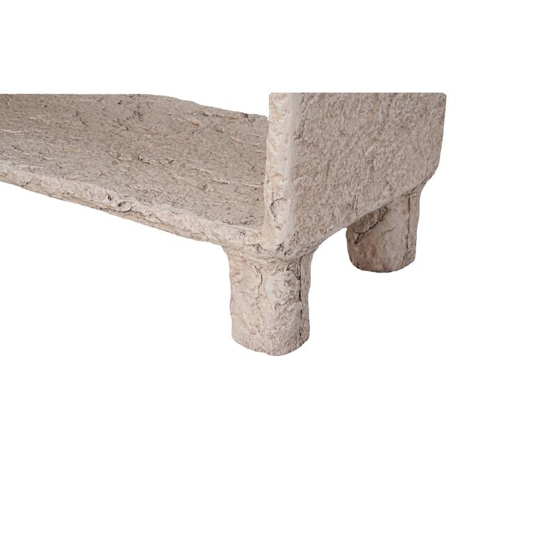 Patio Side Table With Shelf