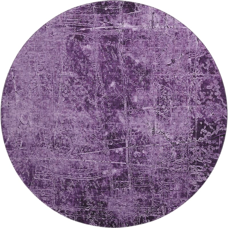 Premium Washable Super Soft Solid Abstract Mayfield Rug