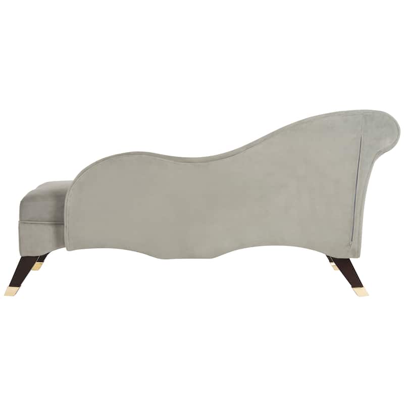 SAFAVIEH Karan Mid-Century Modern Chaise with Pillow - 63Wx28Dx30H