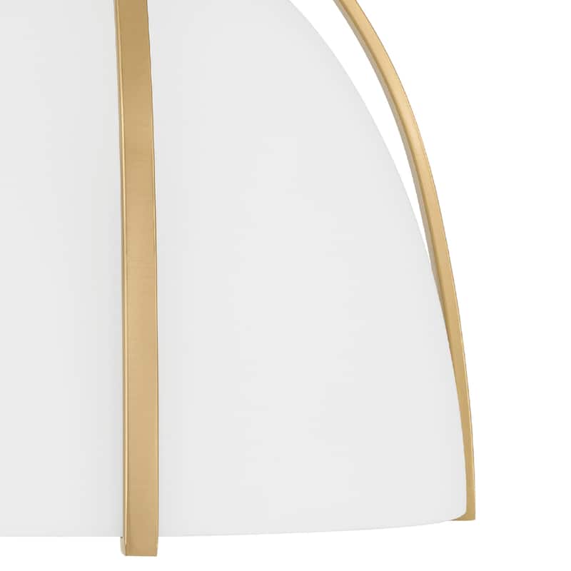 Hunter Arcelia 1-Light 12" Pendant - Modern, Contemporary, Transitional - Kitchen, Island, Dining Room, Entry.