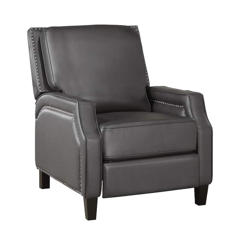 Beckett Push Back Reclining Chair - Dark Gray