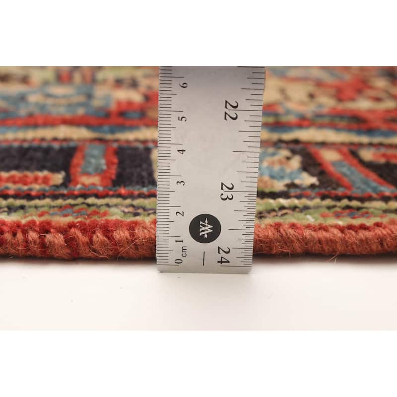 ECARPETGALLERY Hand-knotted Anadol Red Wool Rug - 3' 7" x 10' 2"