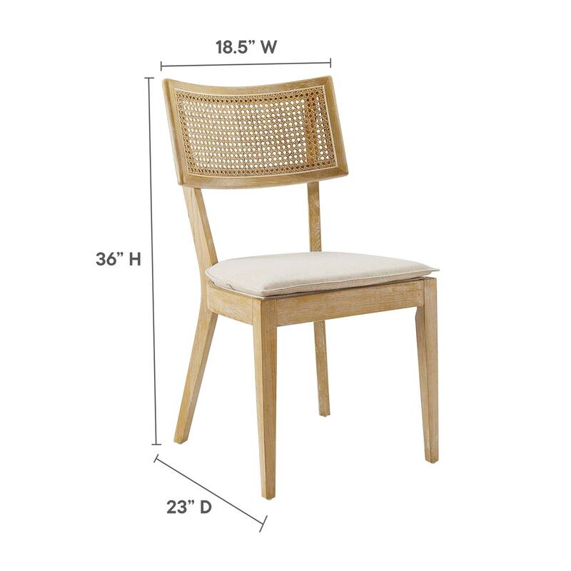 Caledonia Wood Dining Chair Set of 2