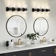 preview thumbnail 32 of 46, Modern Crystal Vanity Light Bathroom Light Fixtures Over Mirror LED Suitable for Bathroom Mirror