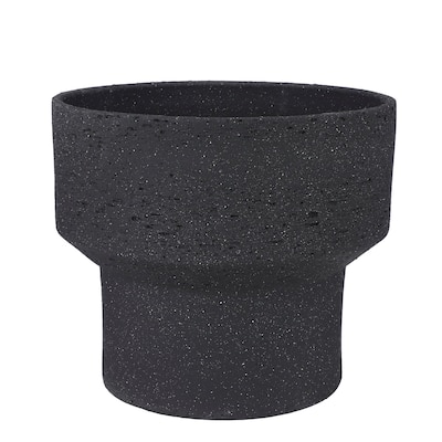 Lg. Pietra Pot Round Anthracite- A - ST