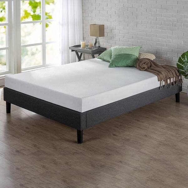 Shop Priage By Zinus 6 Inch Green Tea Memory Foam Mattress Overstock 14651782