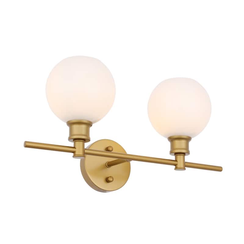 Collins 2-light Wall Sconce - 19.1/9.8