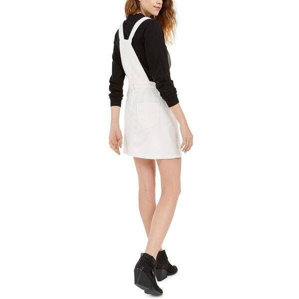 OAT Women's Corduroy Overall Jumper Dress White Size 2 - Bed Bath & Beyond  - 40563627