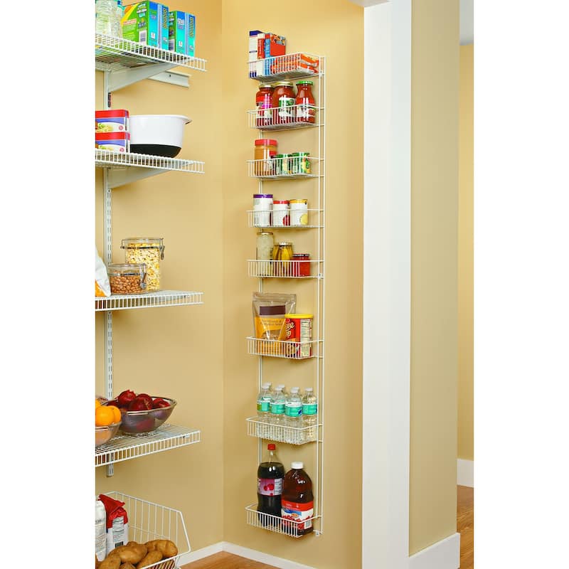 ClosetMaid 8-Tier Fixed Mount Wall Rack