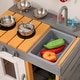 preview thumbnail 5 of 4, Outdoor Play Kitchen Playset with Cookware Accessories