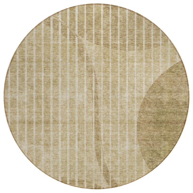 Machine Washable Indoor/ Outdoor Chantille Contemporary Rug