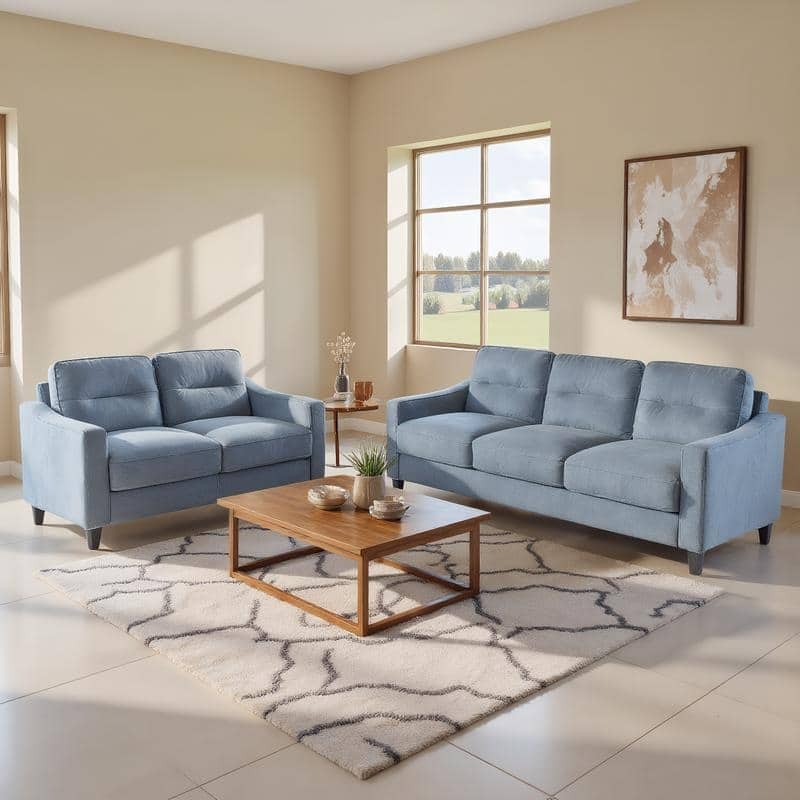 Modular Velvet Couch Comfortable Sectional Sofa with Detachable Design