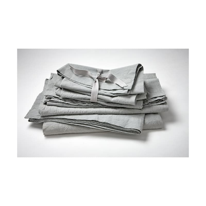 Threads Slub Runner Light Gray - Cotton Table Runner, 72" x 14.5", Machine Washable, Perfect for Spring Decor