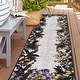 preview thumbnail 11 of 30, Contemporary Floral Border Indoor/Outdoor Area Rug