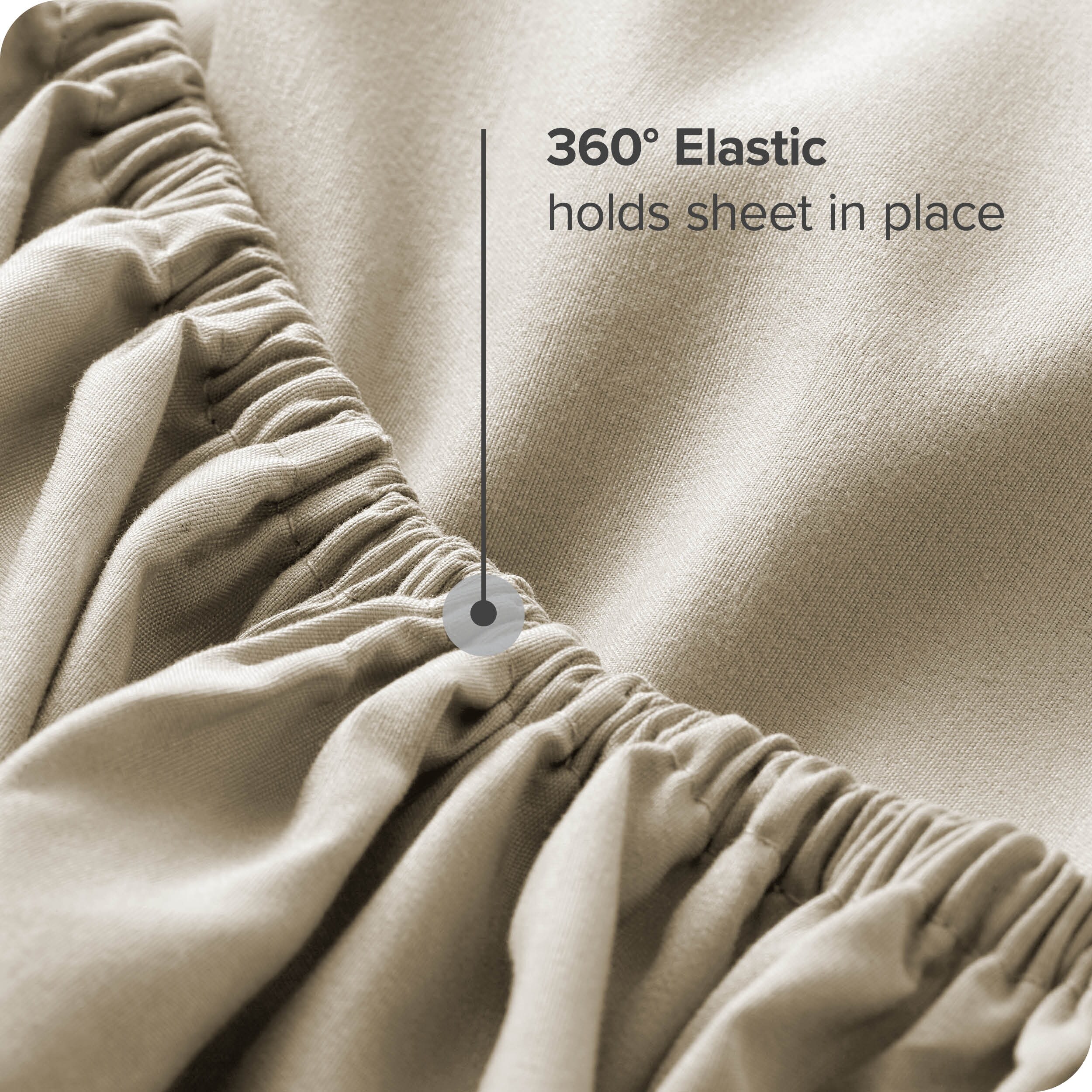 22 Inch Extra Deep Pocket Fitted Sheet 