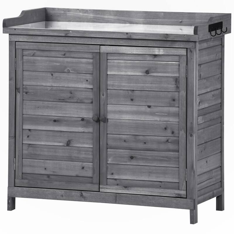 Outdoor Potting Bench Table