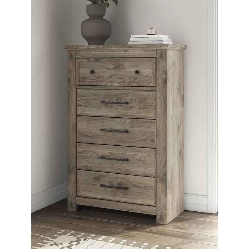 Signature Design by Ashley Stanziford Brown Chest of Drawers