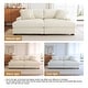 preview thumbnail 99 of 116, Modular Armchair and Ottoman Set with Adjustable Headrest, Flannel Upholstery