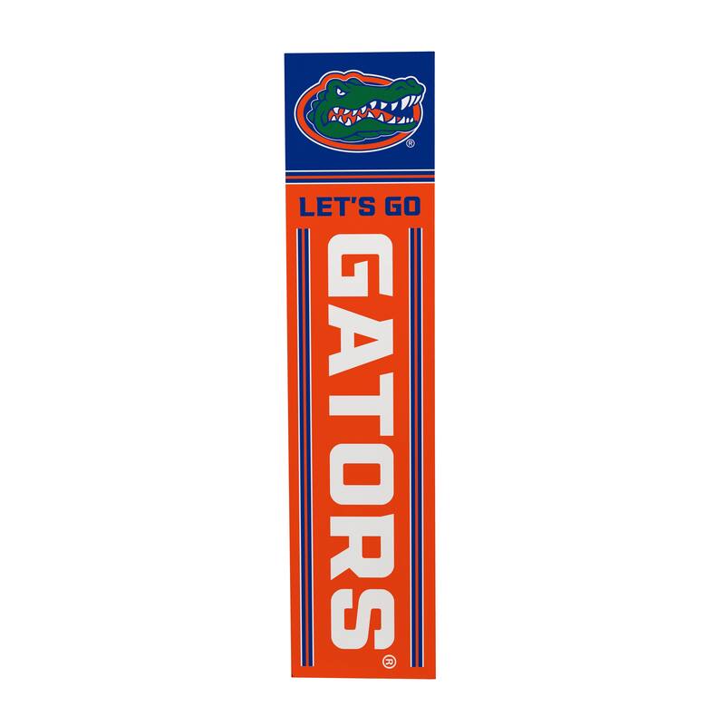 47" Double Sided Seasonal Porch Leaner, University of Florida - 47" x 11.25"