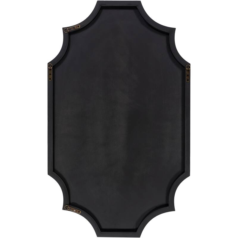 Artistic Weavers Elayne Scalloped Antiqued Silver Mirror - 50"H x 30"W