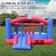 preview thumbnail 4 of 8, Sunny & Fun Giant Bounce House, Bouncy House for Kids with Air Pump