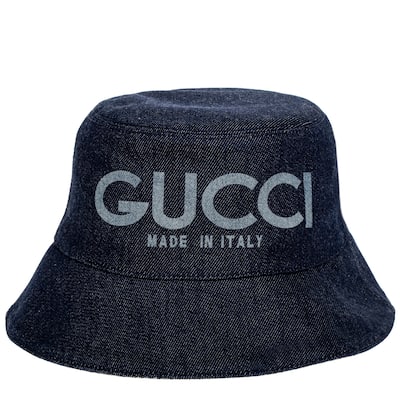 Gucci Lasered Demin Bucket Hat