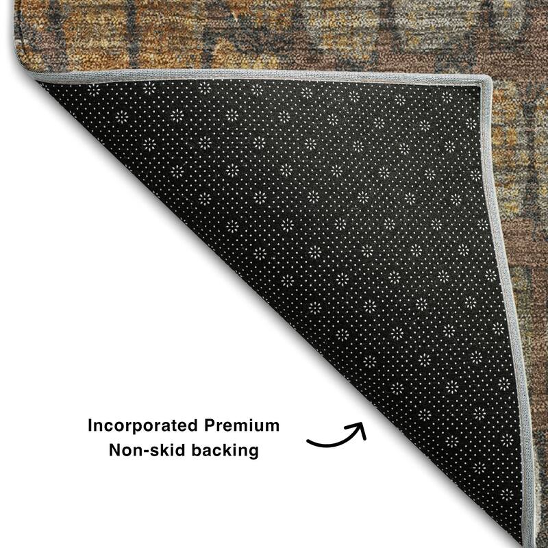 Premium Washable Super Soft Modern Cobblestone Mayfield Rug
