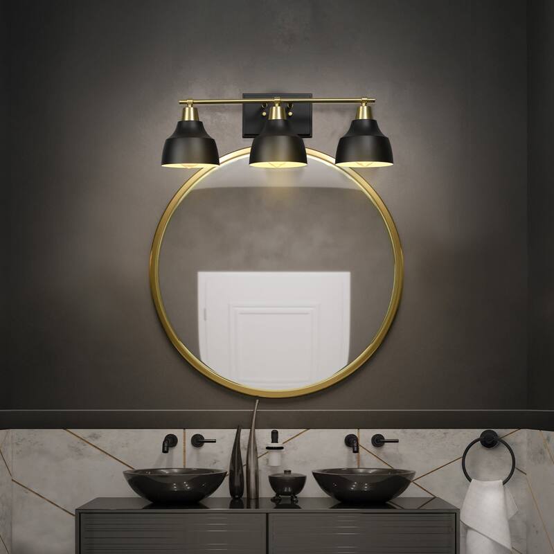Globe Electric 91009584 Soho Bathroom Vanity Set - 3 Light 24" Wide