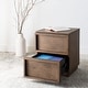 preview thumbnail 3 of 22, SAFAVIEH Couture Zeus 2-Drawer Nightstand