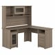 preview thumbnail 68 of 81, Cabot 60W L-Shaped Desk with Hutch and Storage by Bush Furniture