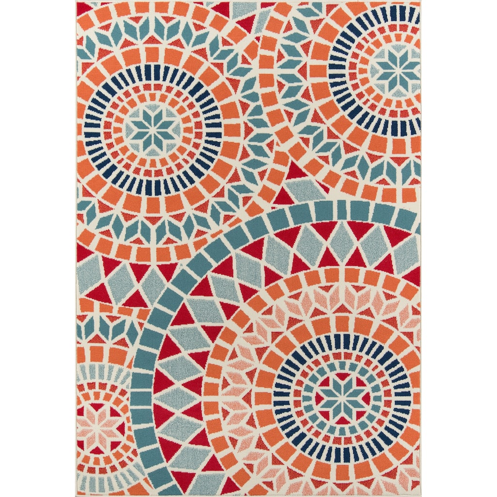 Momeni Baja Mosaic Indoor Outdoor Area Rug