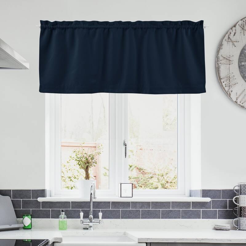 Deconovo French Door Curtain with Rod Pocket and Tieback 1 Panel