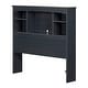 preview thumbnail 2 of 17, South Shore Navali Bookcase Headboard