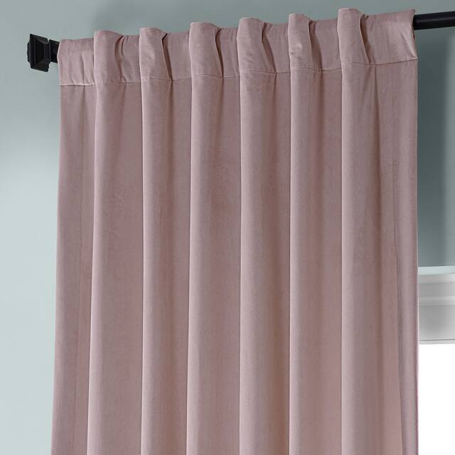 Exclusive Fabrics Heritage Plush Velvet Curtain (1 Panel)