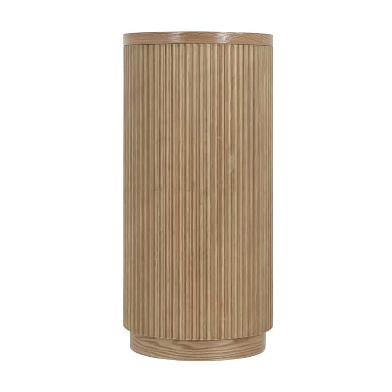 59 Inch Entryway Console Table with Elegant Wood Grain