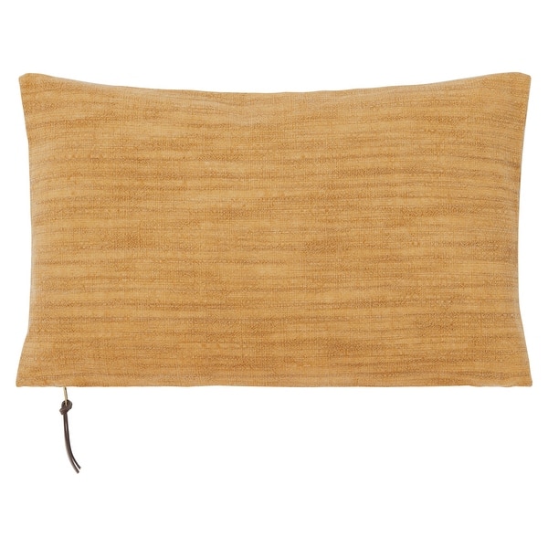 slide 2 of 4, SAFAVIEH Idalena Decorative Accent Throw Pillow 12" x 20" - Yellow