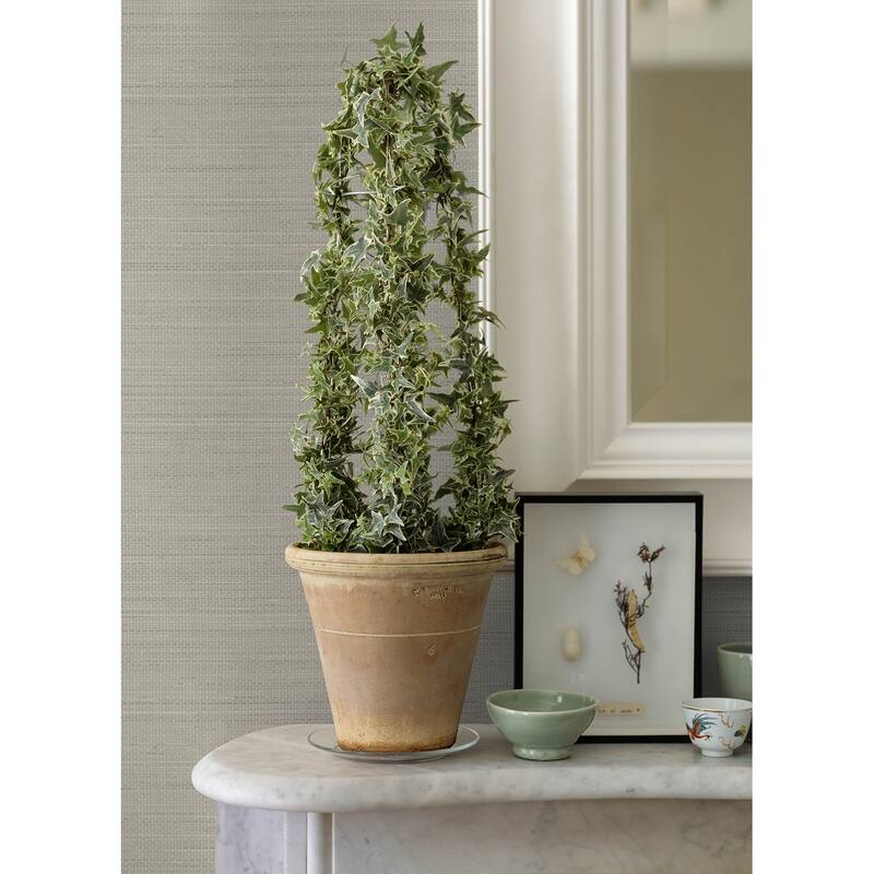 Chesapeake Spinnaker Charcoal Netting Wallpaper