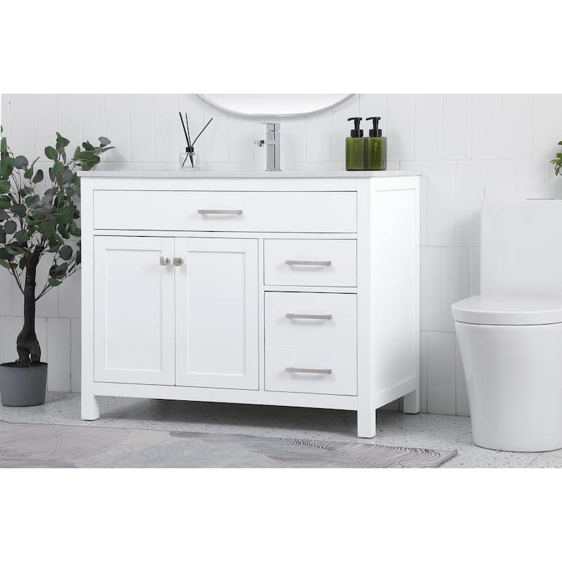 Prestige 42 - 60 Inch Single Bathroom Vanity