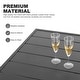 preview thumbnail 10 of 13, Nuu Garden Outdoor 7-Piece Dining Set, Textilene Fabric, Powder-coated Iron Frame - 61 inch