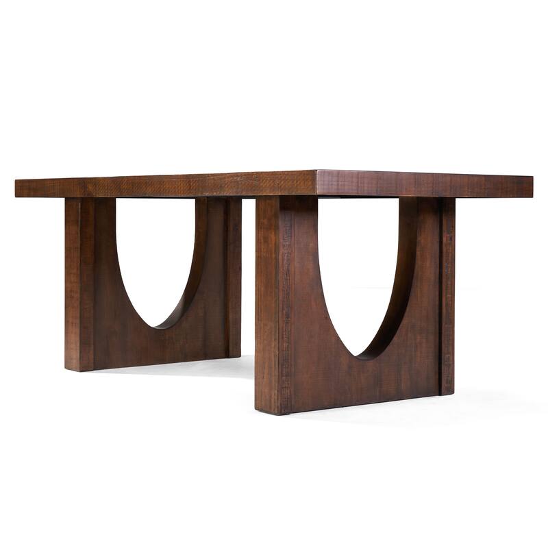 78" Solid Wood Base Dining Table
