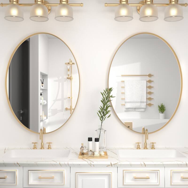 Modern Wall Mirrors Bedroom Mirrors Vanity Mirror with Iron Framed(1 Piece）