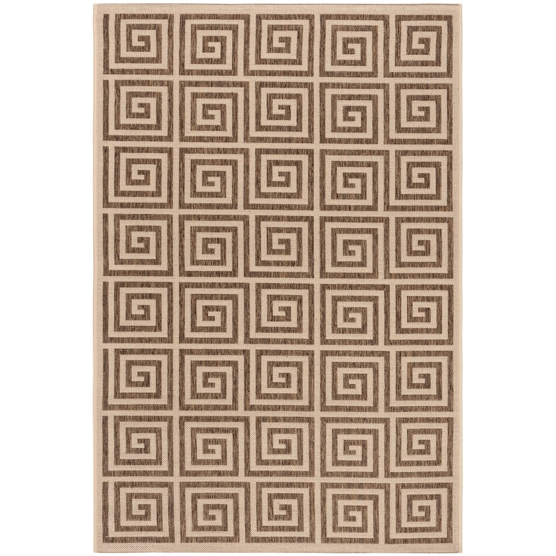 SAFAVIEH Linden Cathy Indoor/ Outdoor Waterproof Patio Backyard Rug