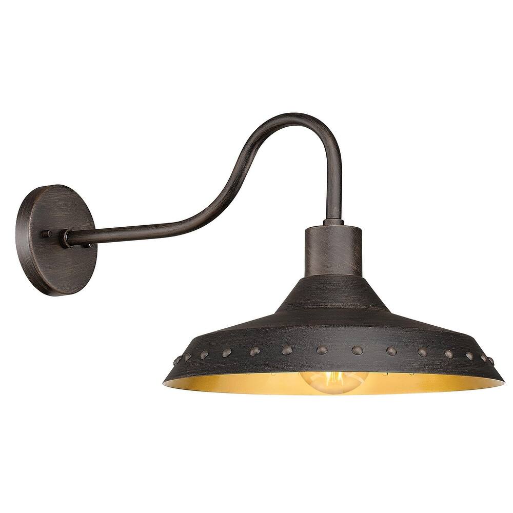 Gooseneck Barn Light, Exterior Wall Sconce