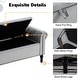 preview thumbnail 65 of 74, 67" Velvet Tufted Storage Bench for Bedroom End of Bed with Roll Arms